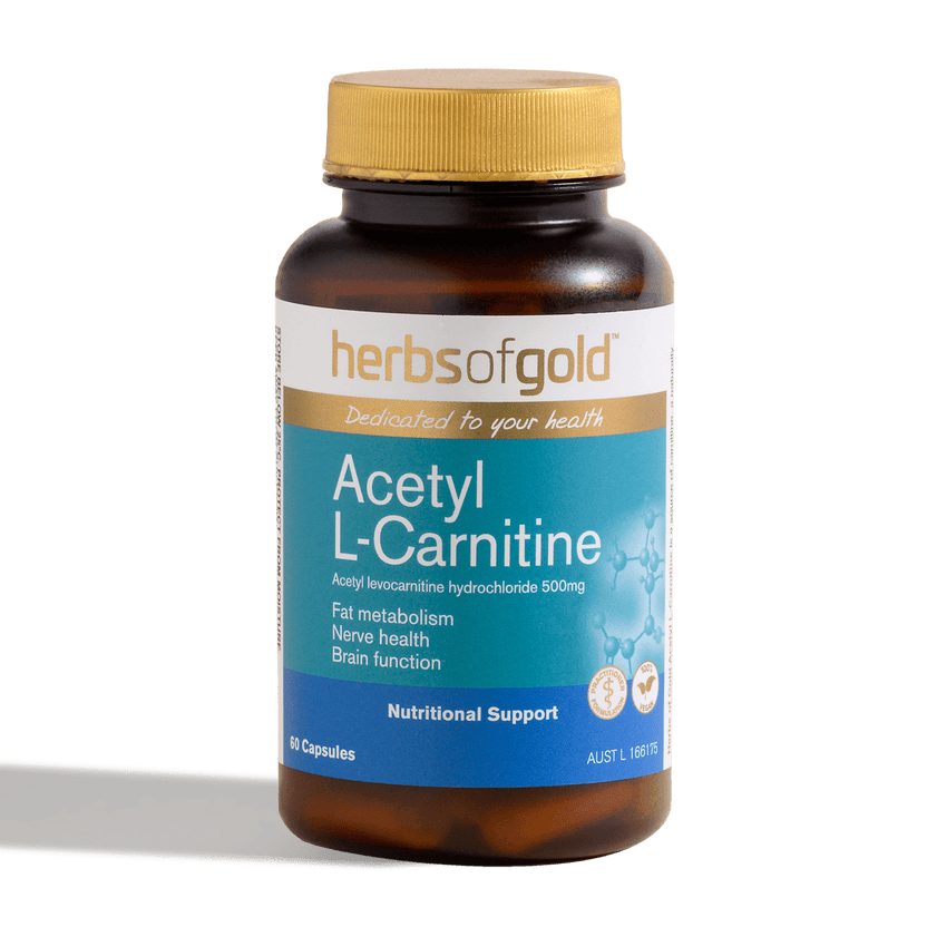 Herbs of Gold Acetyl L Carnitine 60c