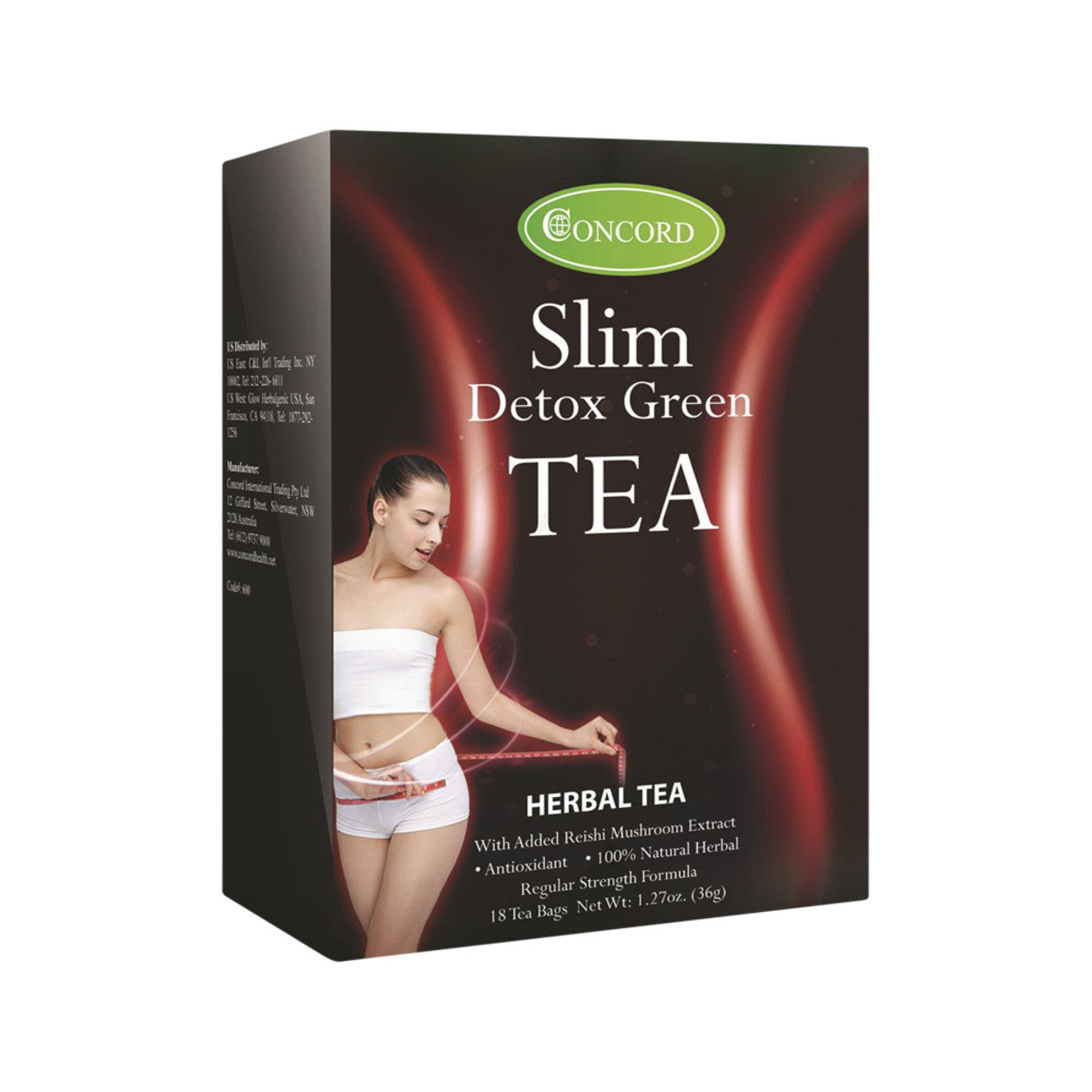 Concord Slim Detox Green Tea x 18 Tea Bags