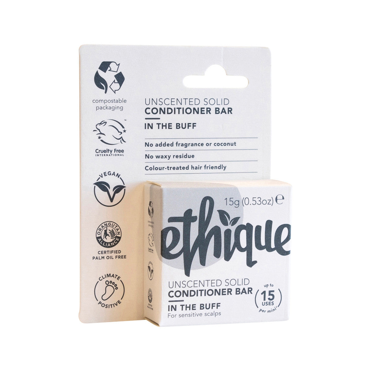 Ethique Bar Conditioner In The Buff 15g