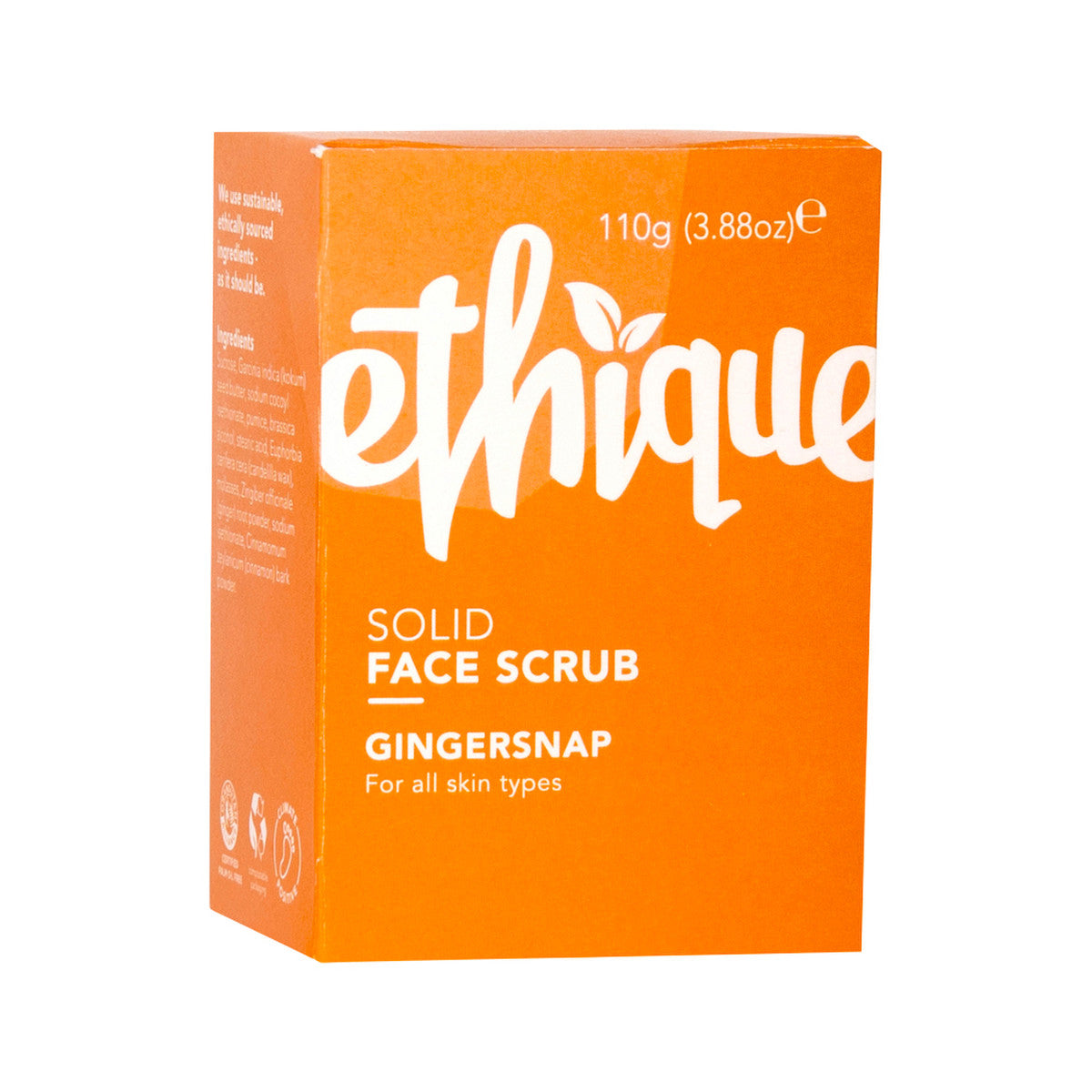 Ethique Bar Face Scrub Gingersnap 110g