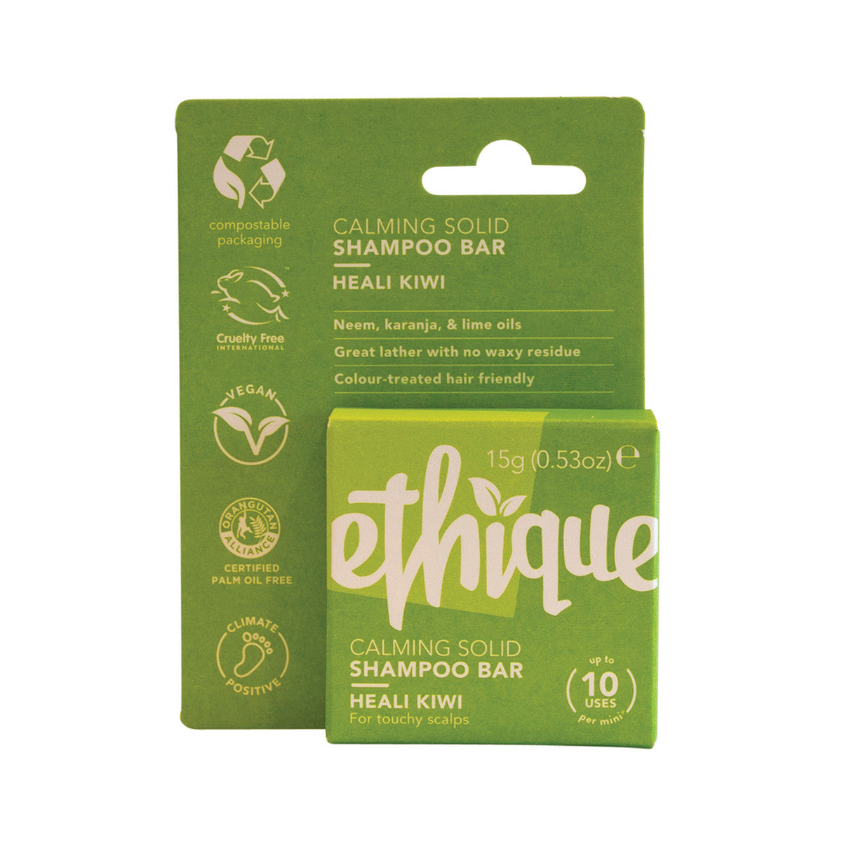 Ethique Bar Shampoo Heali Kiwi 15g