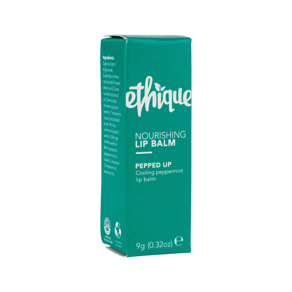 Ethique Lip Balm Pepped Up Cooling Peppermint 9g