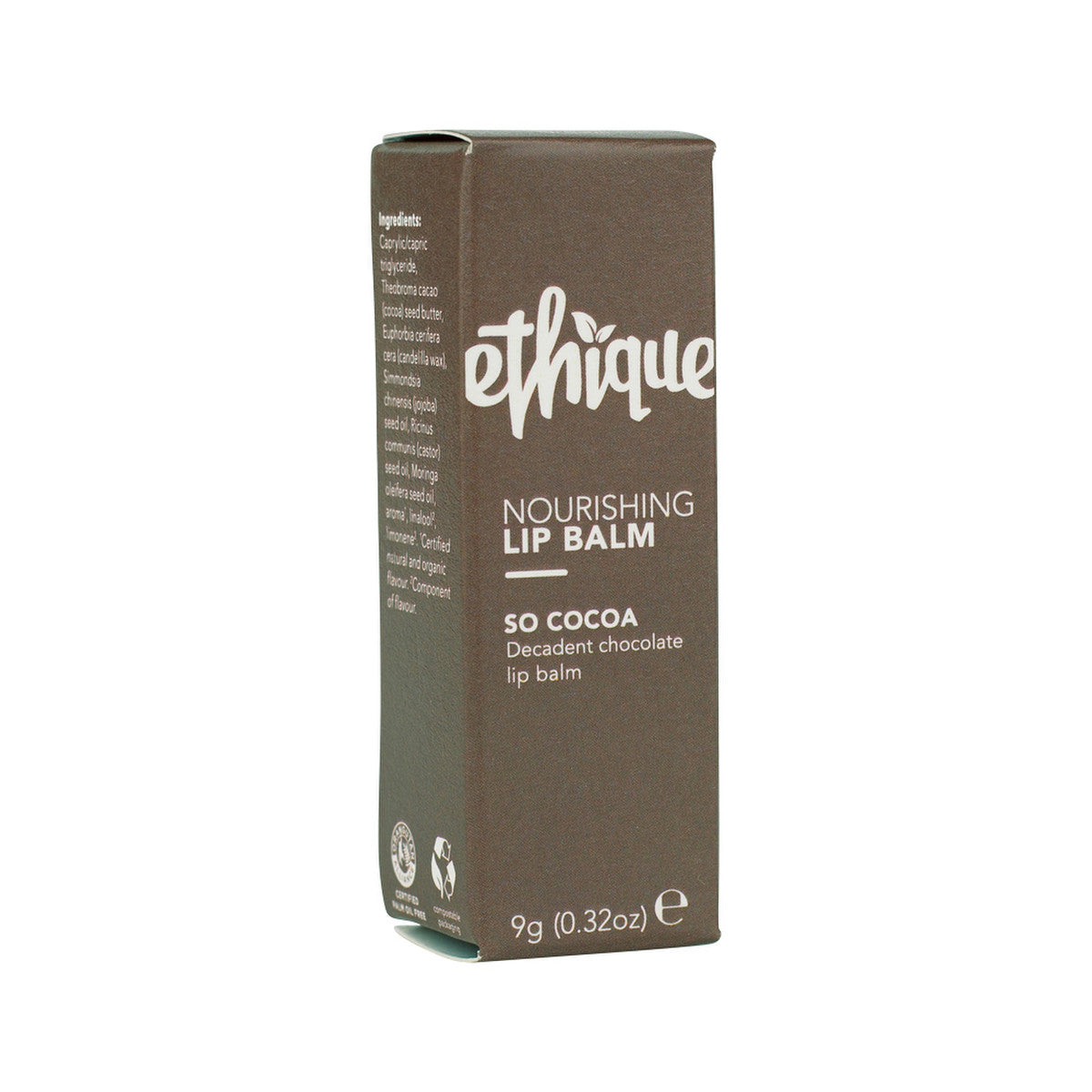 Ethique Lip Balm So Cocoa Decadent Chocolate 9g