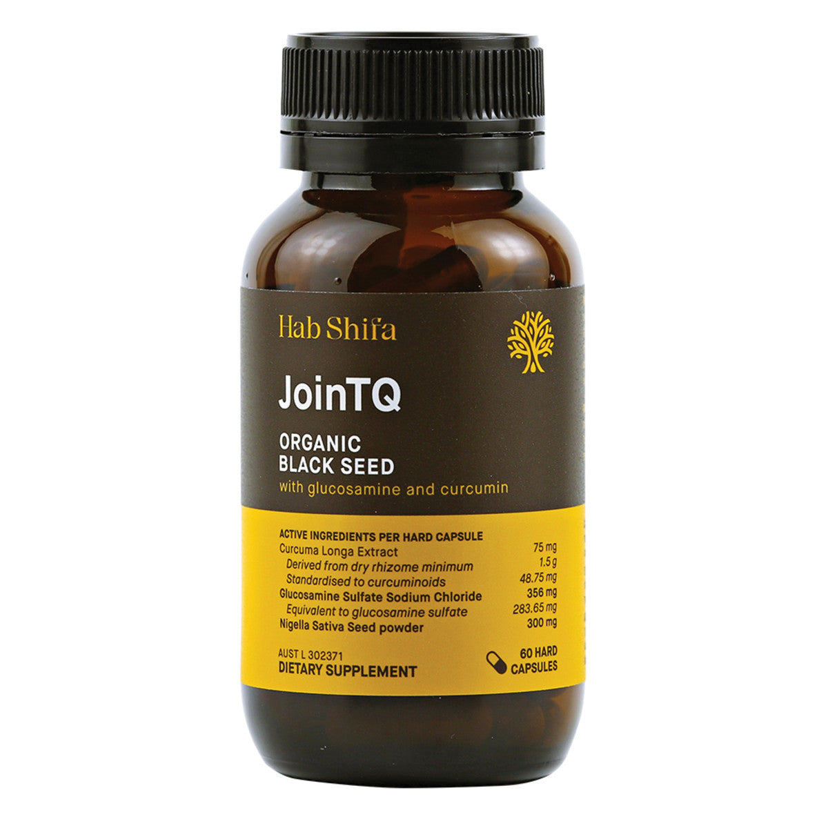 Hab Shifa JoinTQ Organic Black Seed 60c