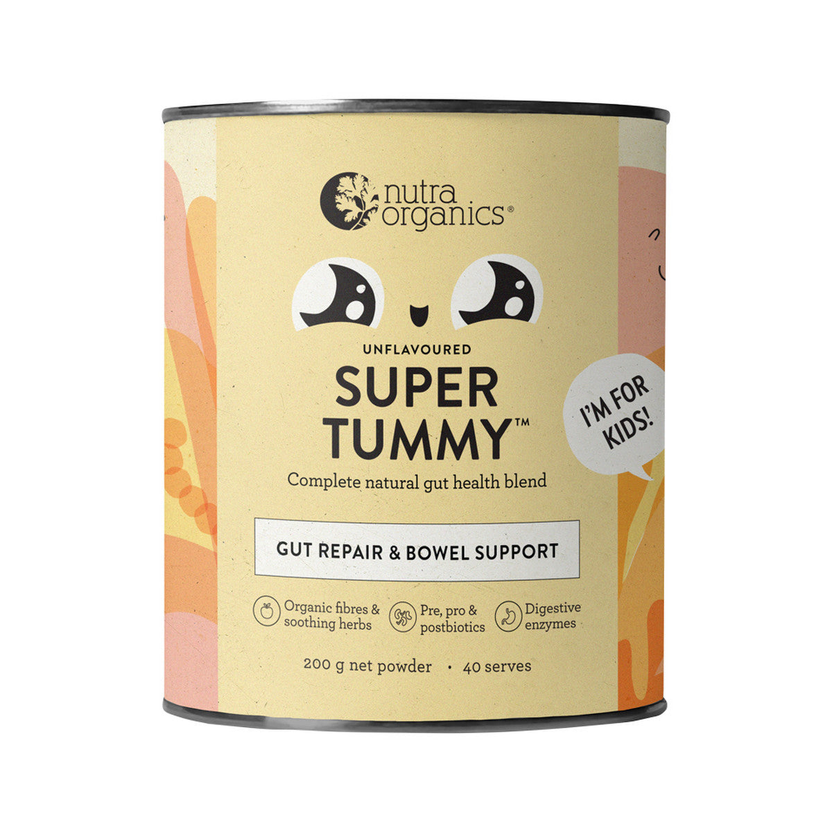 Nutra Org Org -Kids- Super Tummy Unflavoured 200g