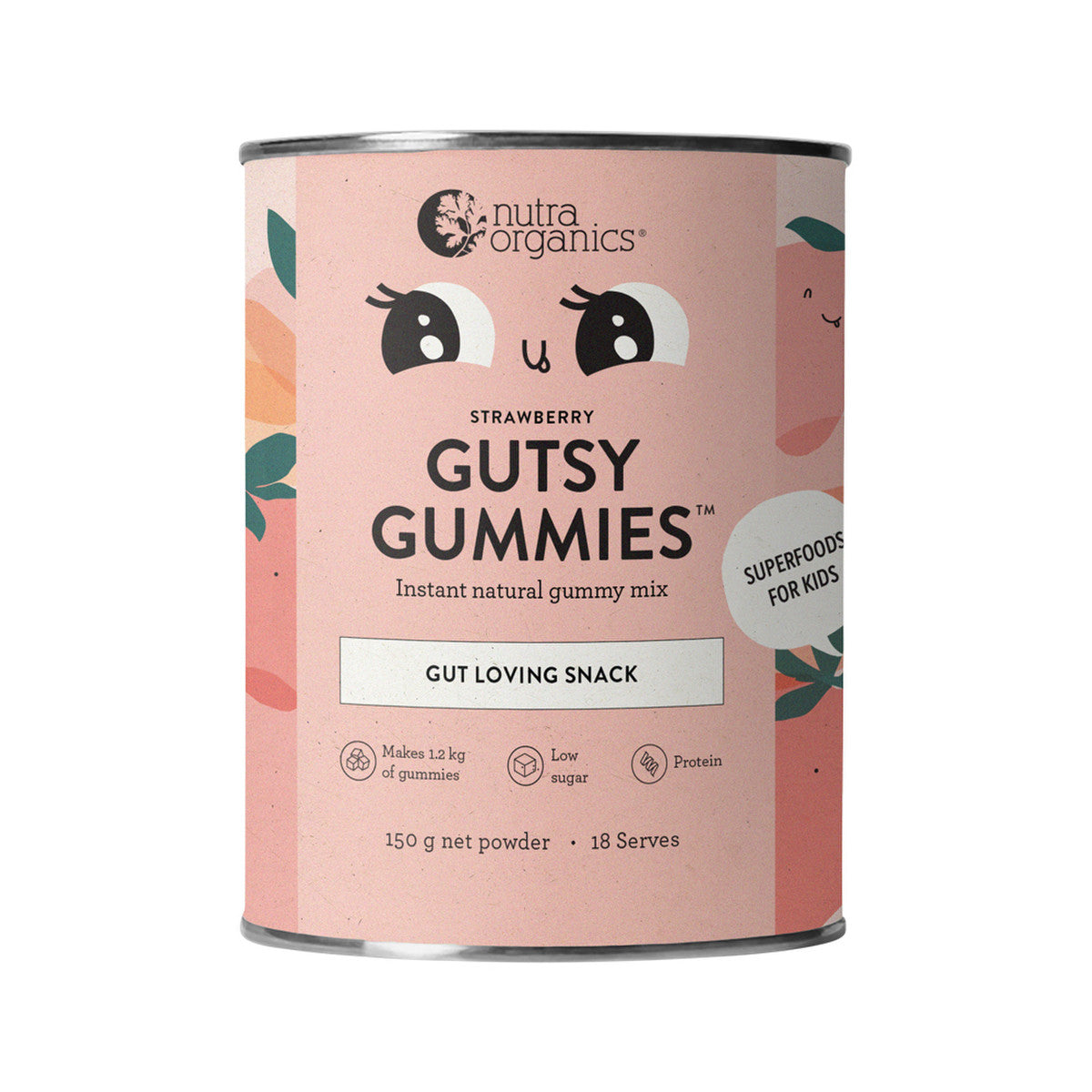 Nutra Org -Kids- Gutsy Gummies Strawberry 150g