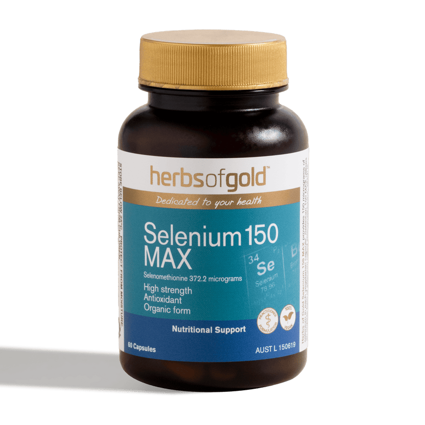 Herbs Of Gold Selenium 150 Max 60vc