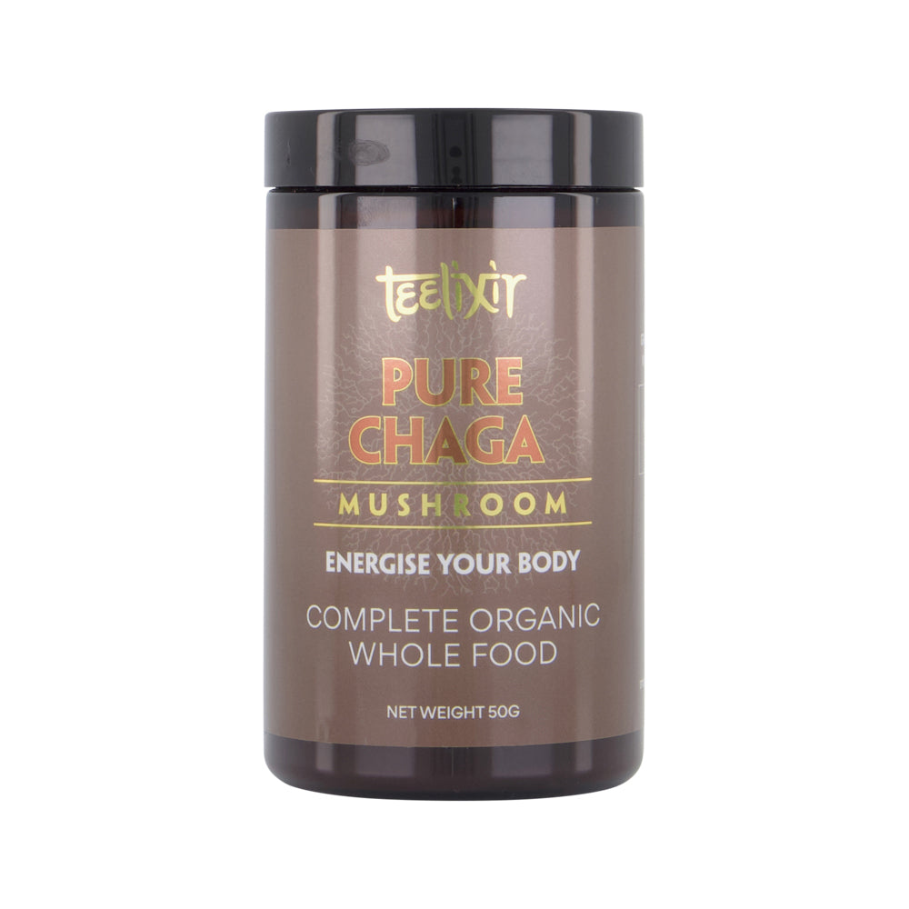 Teelixir Org Pure Chaga Mushroom 50g