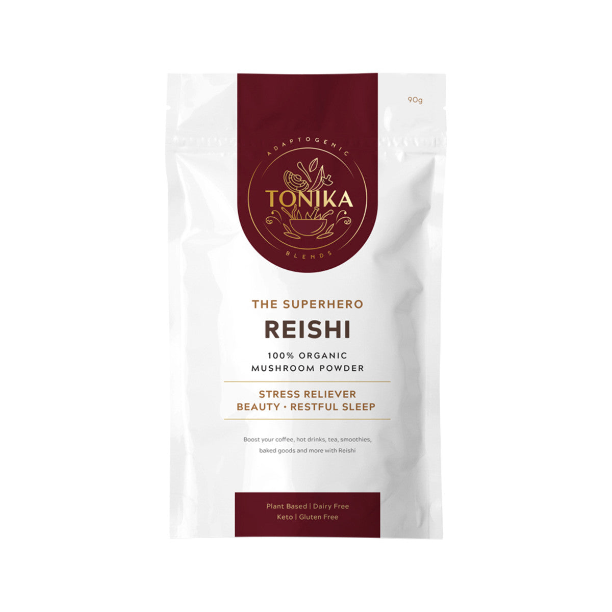 Tonika Org Mushroom Powder Reishi 90g