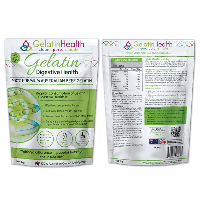 Gelatin - Digestive Health 1kg