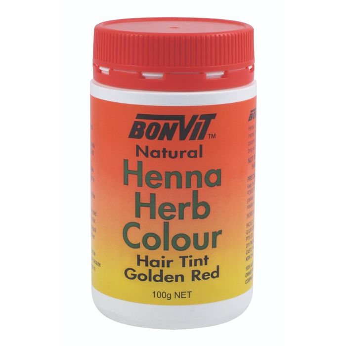 Bonvit Henna Powder Golden Red - 100g