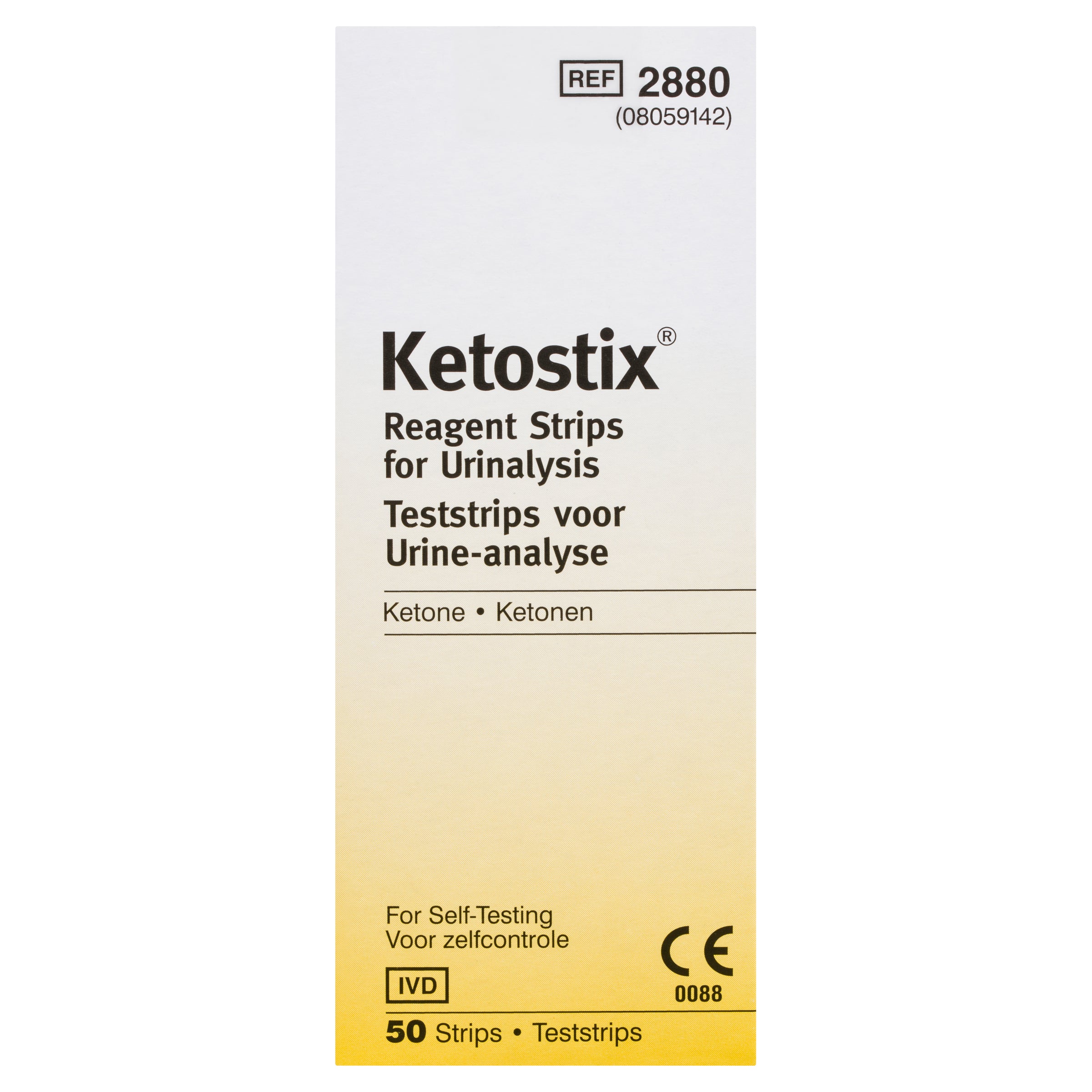 Ketostix Reagent Strips For Urinalysis 50 Pack