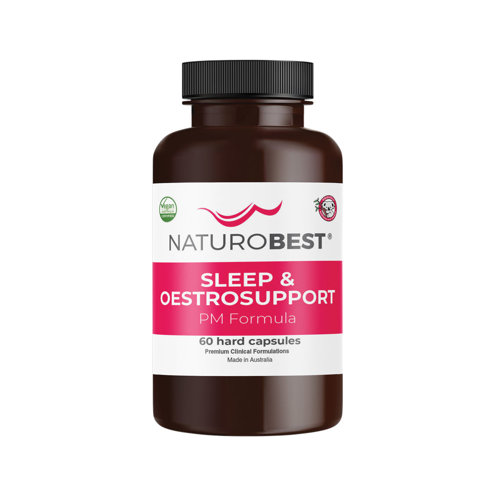 NaturoBest Sleep and Oestrosupport PM Formula 60c