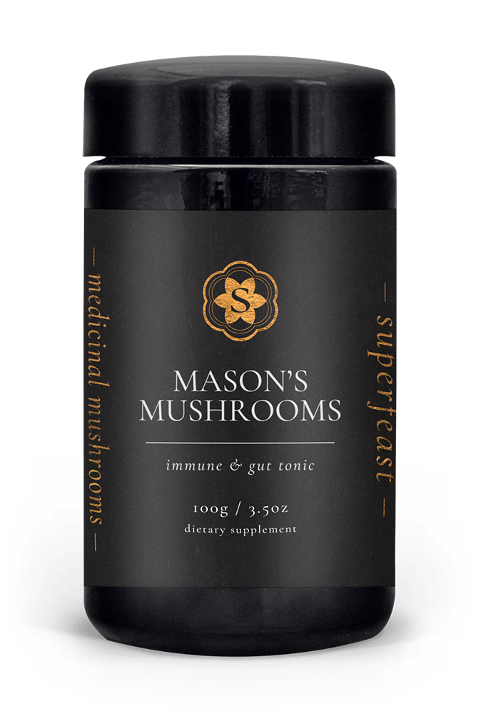 Mason's Mushrooms 100g JAR