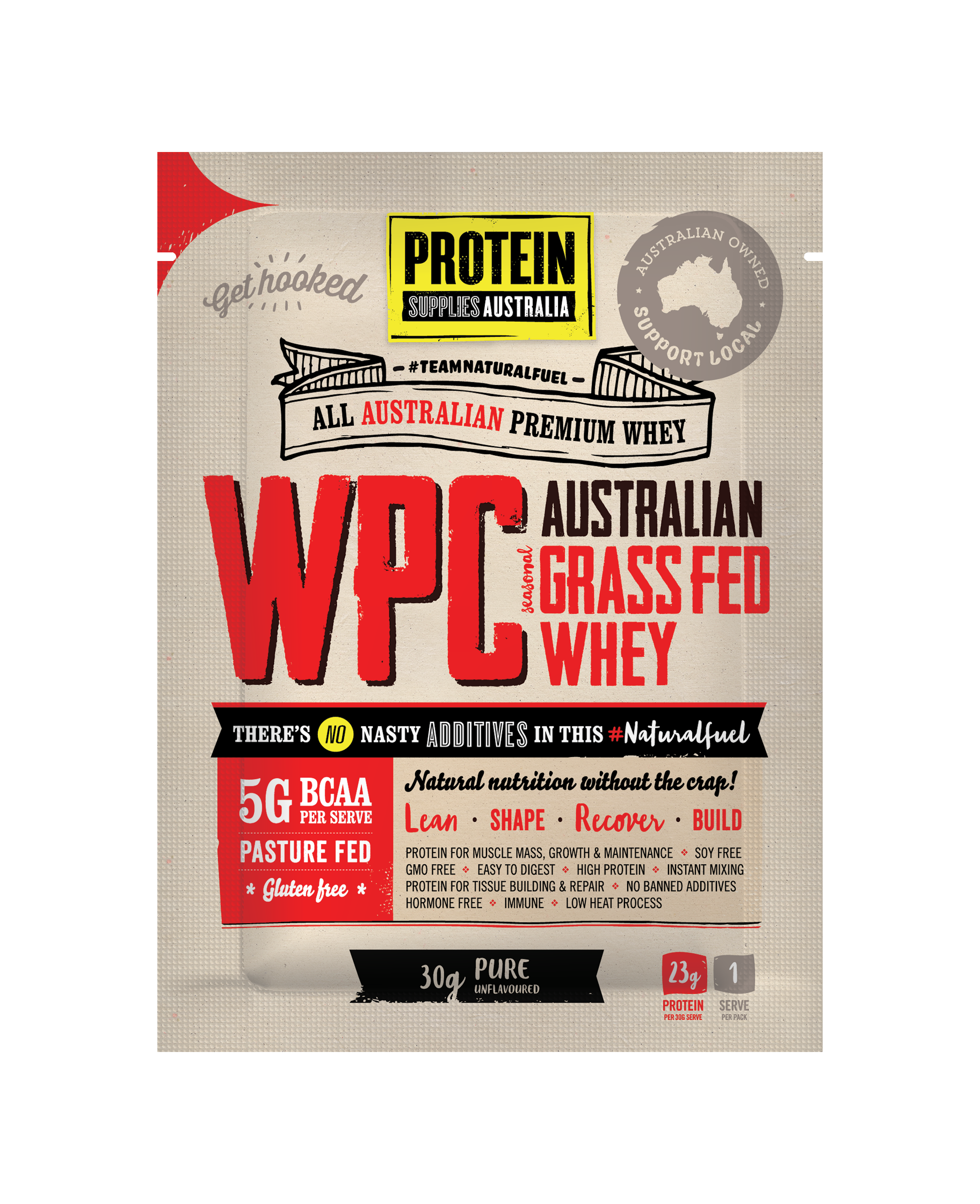 Protein Supplies Australia WPC Pure 1 kilo