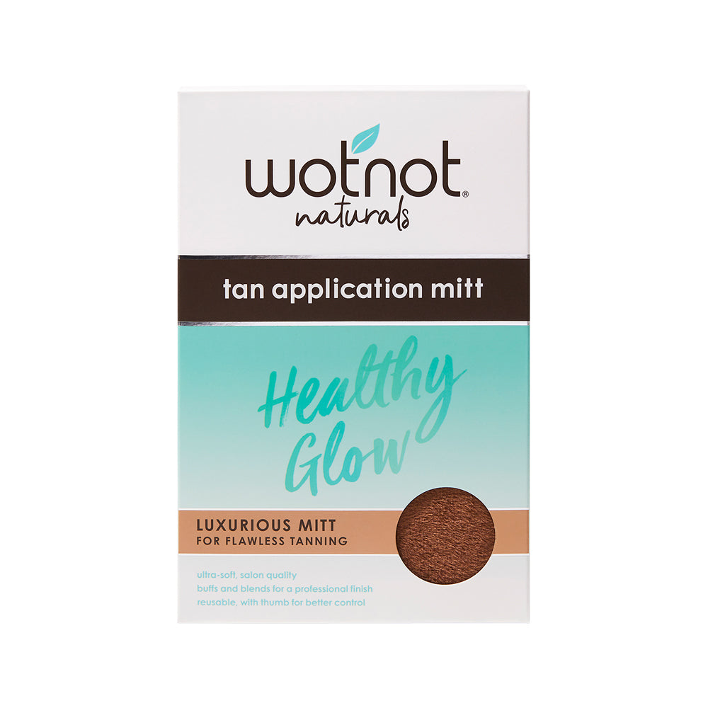 Wotnot Naturals Healthy Glow Tan Application Mitt (for flawless tanning)