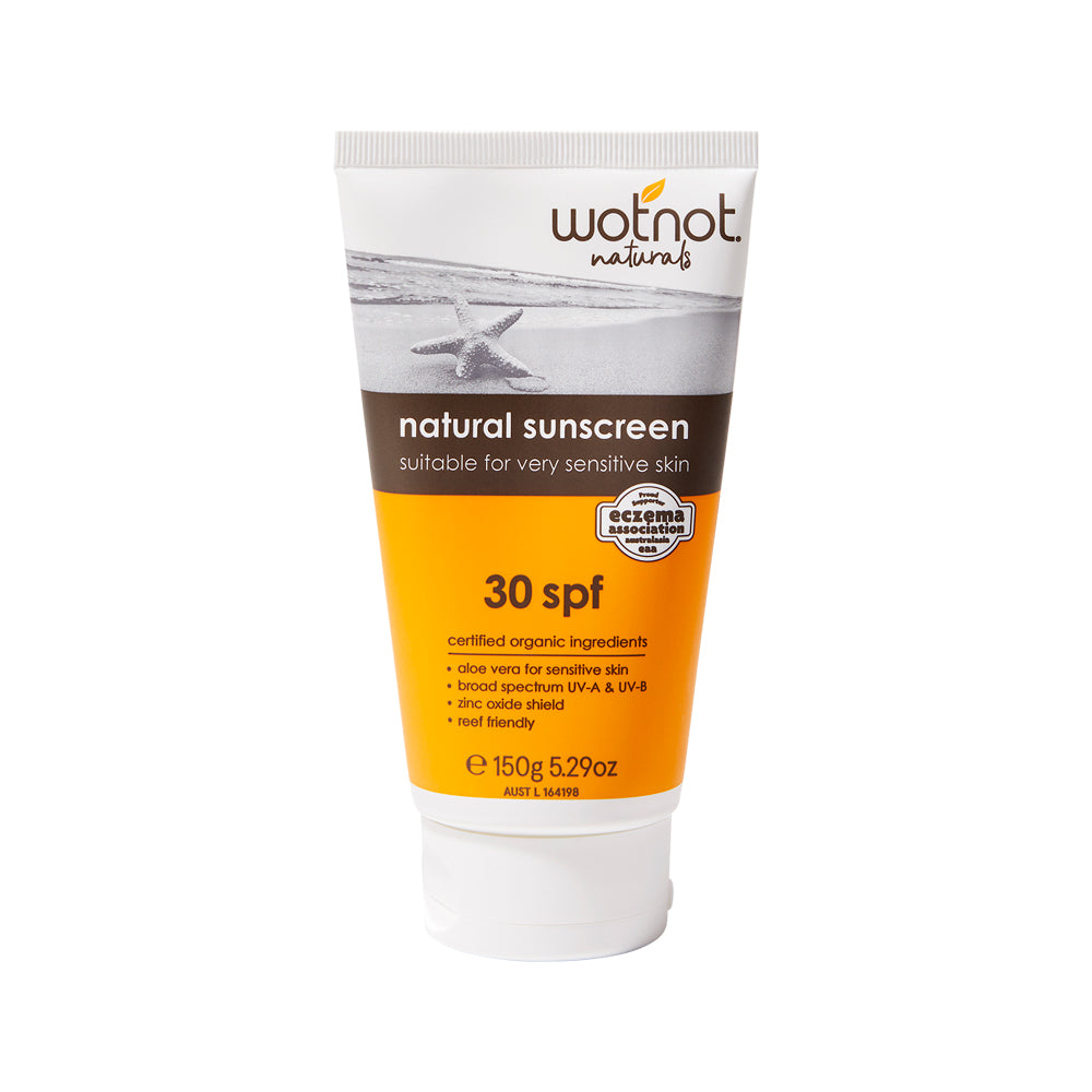 Wotnot Nat Natural Sunscreen SPF 30 150g