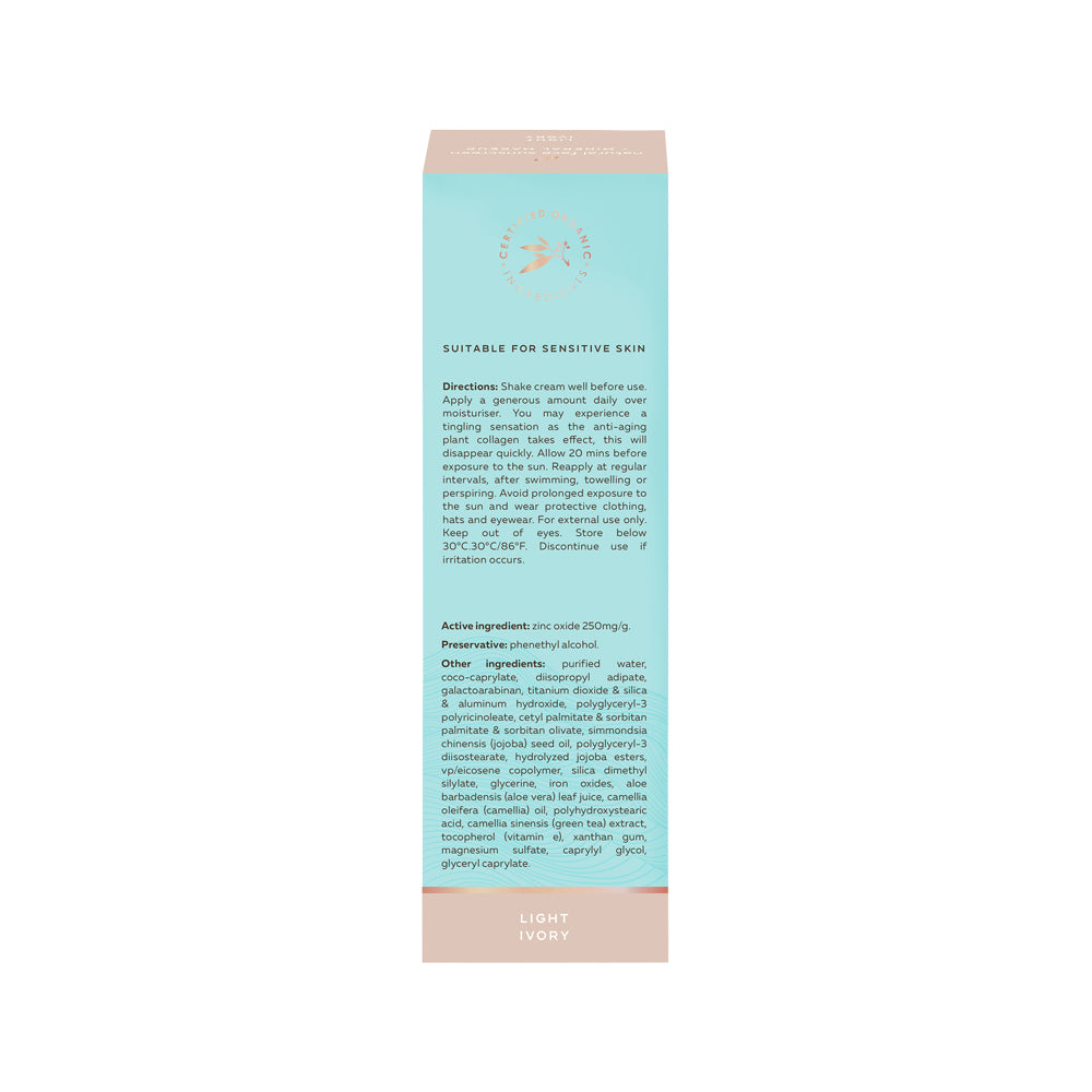 Wotnot Naturals Natural Face Sunscreen SPF 40 + Mineral MakeUp BB Cream Ivory 60g